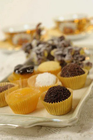 Doces para casamento: vintage da La Vie en Douce