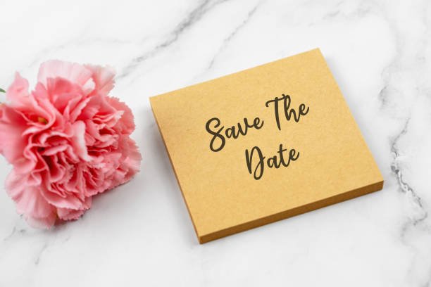 save the date: reserve a data do casamento