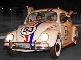 Transporte para os noivos: fusca