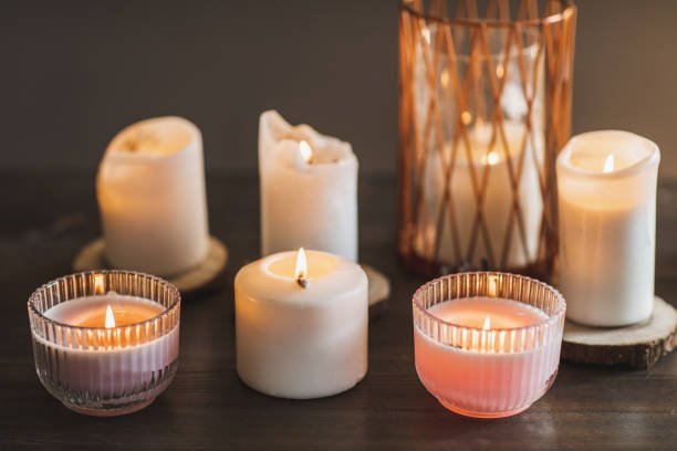 Decoração com velas Decoração com velas: elegância