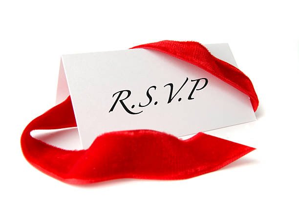 confirmação de presença em casamento - RSVP